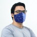 [10 PCS] - 2-Layer Reusable Cotton Face Mask - Blue Note