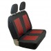 CAR SEAT COVERS FOR CITROEN JUMPER FRONT SEATS - BLACK RED 3D EFFECT CAR SEAT COVERS FOR CITROEN JUMPER FRONT SEATS - BLACK RED 3D EFFECT