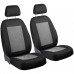 CAR SEAT COVERS FOR VOLVO S40 FULL SET - BLACK WHITE STRIPES CAR SEAT COVERS FOR VOLVO S40 FULL SET - BLACK WHITE STRIPES